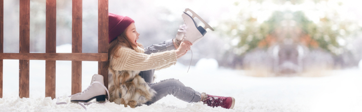 Divertimento sul ghiaccio in webcam